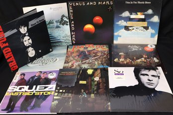 Vintage Records Include Peter Gabriel, Squeeze, Chicago, Wings, The Moody Blues,  David Bowie, Elton John