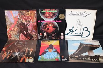 Vintage Records Include Average White Band, Mott, Santana, The Doobie Brothers, Mountain, Iron Butterfly