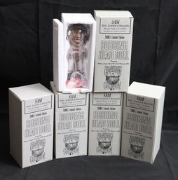 Cooperstown 500 Home Run Club Collectible Bobble Heads Willie Mays, Ted Williams, Mike Schmidt, Eddie Murray,