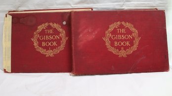 Three Antique Hardcover Books With Drawings By Charles Dana Gibson, Ca. 1898