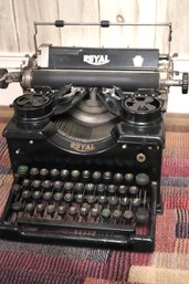A Vintage, Black, Royal Typewriter, Works!