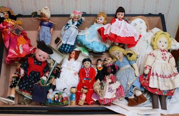 Vintage Toy Dolls Includes Little Women Dolls By Madame Alexander