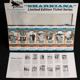 Limited Edition, Commemorative Set Of The San Jose Sharks Tickets 1993/1994