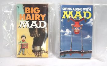 Two Unopened Collectable Paperback Books By MAD