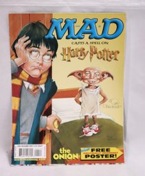 Mort Drucker Signed MAD Magazine Cover Of Harry Potter