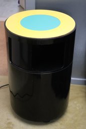 Katrell Componobilli Black Plastic Modular Storage Unit With Colorful Top.