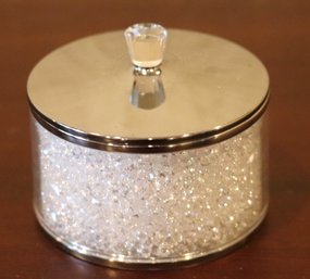 Swarovski Ring Box With Crystals On The Exterior