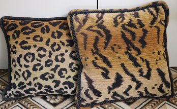Fine Decorative Animal Print Pillows
