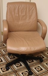 Effezeta Leather Swivel Office Chair Made In Italy