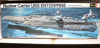 Vintage Revell 1/720 Nuclear Carrier USS Enterprise Model Ship