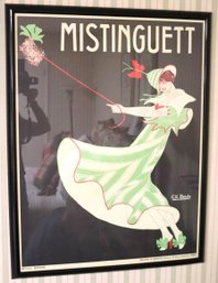 Mistinguett G.K Benda Philippe-G-Dreyfus. Editeur.13 Rue LaFayette. Paris Framed Poster Print