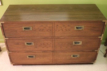 Lane Furniture Campaign Chest With 3 Drawers