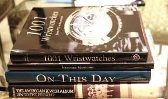1001 Wristwatches, Newport Mansions, On This Day And The American Jewish Album1654-Present