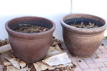 Resin Garden Pots