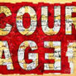 Peter Tunney Signed Courage Print. Signed Limited Edition Of 17/40