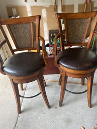 Pair Of Swivel Stools