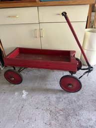 Antique 1920s Wood Wagon In Good Clean Condition For Age