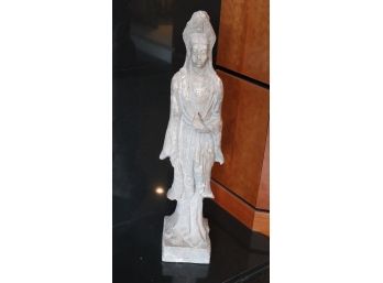 Vintage Kuan Yin Plaster Sculpture By Austin Productions