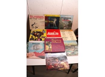 10 Assorted Vintage Show Tunes Music Vinyl Records