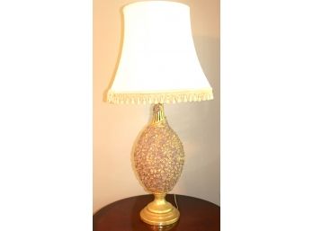 Large Oversized Brass Gold Tone Lamp