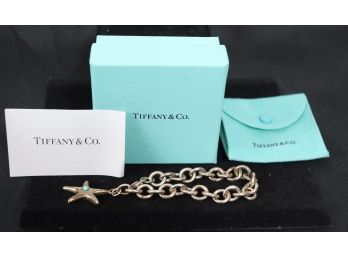 Tiffany & Co Sterling Silver Starfish Bracelet 7'