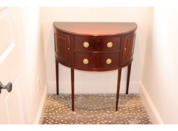 Baker Furniture DemiLun Side Table