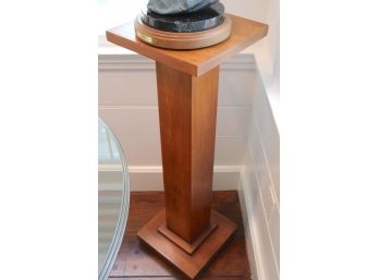 Wood Pedestal