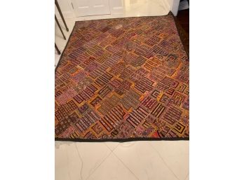 Beautiful Handcrafted Indian Rug 99' X 79'