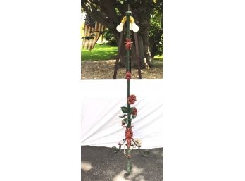 Floral Rose Decorative Floor Lamp