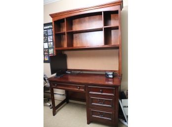 Desk And Hutch Contents Are Not Included