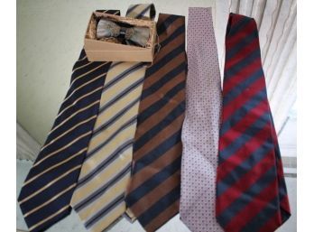 Mens Designer Ties Include Milano Platinum, Stefano Ricci & A Unique Handmade Feather Bow Tie With Amazin