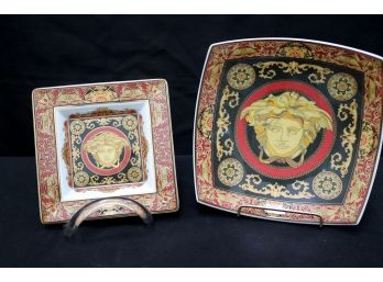 Versace Medusa Red Trays By Rosenthal Studio Line