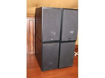 Set Of 4 Canton Karat M10 100-Watt Speakers Made In Germany