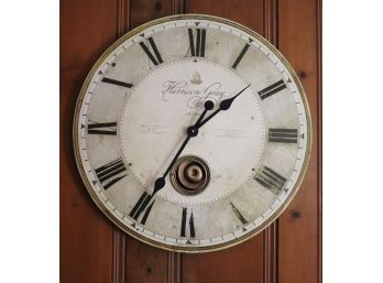 Harrison Gray, Round Antique Style Battery Operated Wall Clock.