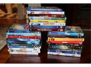 Lot Of Assorted Children's DVD Movies Titles Include Snow White, Cars, Elf & More