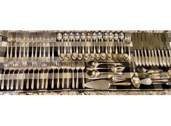 Sterling Silver Flatware By Gorham In Lyric Pattern