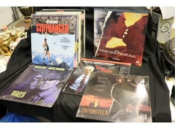 Mixed Lot Of Laser Discs Includes Cliffhanger, Fantasia, Schindler's List, Full Metal Jacket & More