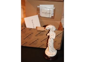 Florence Giuseppe Armani Sculture D' Arte Figurine Made In Italy