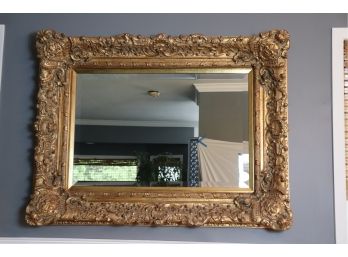 Large Decorative Gold Leaf Mirror