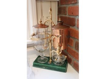 Antique Copper Coffee Maker