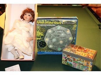 Glow In The Stepping Stone Kit With Collectible Doll