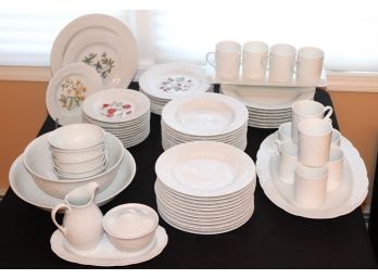 Dansk VRM Portugal Floating Leaves Pattern & Dansk Limoges France Ivy Pattern Dining & Serving Pieces