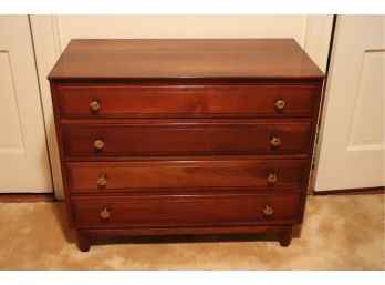 QUALITY WILLET FURNITURE SMALL 4 DRAWER DRESSER WITH AMAZING DOVETAIL WOODWORK THROUGHOUT