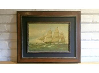 BERGENFIELD NAUTICAL ARTWORK BY JIM ABRUZZO NEW JERSEY MEASURES 22' W X 18' TALL