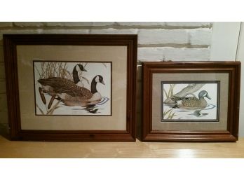 SIGNED AND NUMBERED PRINTS BY NANCY SCHUMAKER PALLEN INCLUDES 'BLUE WINGED TEAL'