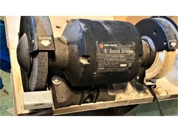 Black And Decker 6 Bench Grinder