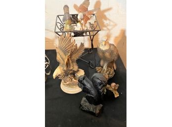 Bald Eagle By Andrea Sadek, Cast Iron Squirrel Doorstop, Road Runner By Lefton