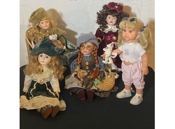 Vintage Collectible Dolls Includes Gotz Kinderland, Duckhouse 1039/5000, Camille Limited Collection