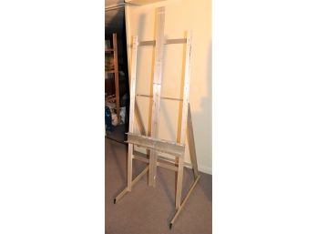 Vintage Adjustable Aluminum Painters Easel