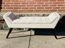 Newer Modern Style Cushioned Bench